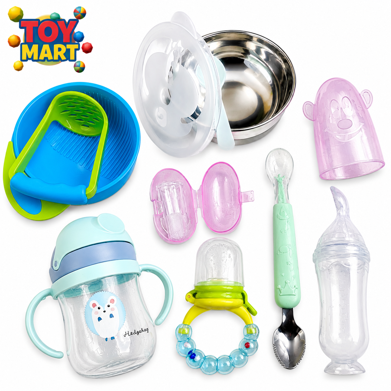 Newborn Baby Feeding Combo Set | 7 Essential Items in One | Perfect Gift for Your Little One